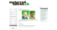 Desktop Screenshot of motorrad-fahren.ch